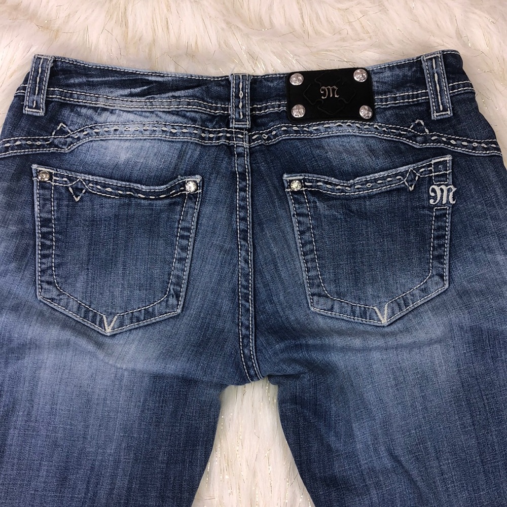 Miss me distressed boot cut jeans